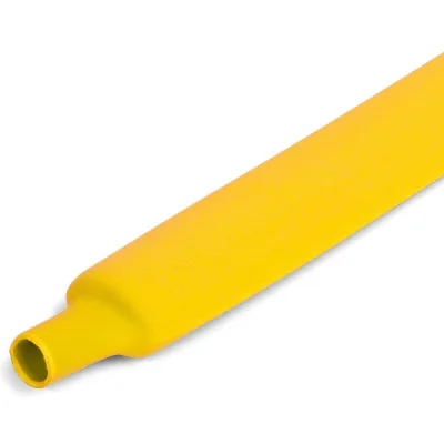 Трубка термоусадочная КВТ ТУТнг-LS-50/ 25 желтый 102207