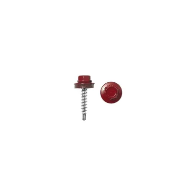 Кровельный саморез КРЕП-КОМП 4,8x19 RAL3011, красно-коричневый, Kn KENNER, 300 шт. ск48193011ф