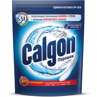 Средство для смягчения воды и удаления накипи в стиральных машинах CALGON 1.5 кг 607961