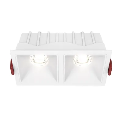 Светильник встраиваемый светодиодный белый 20 Вт 4000К IP20 Maytoni Alfa LED (DL043-02-10W4K-SQ-W)