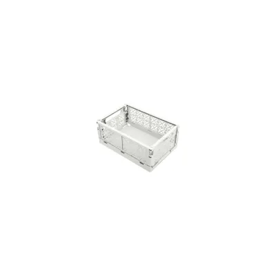 Складной ящик Econova Stocky S 165x124x73 мм, 1.2 л, белый 434297516