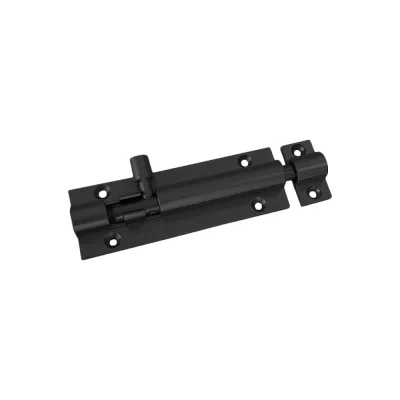 Шпингалет Trodos zy-711a без пружины, l110, черный матовый 205084