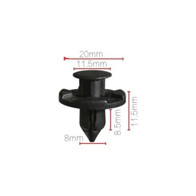 Клипса крепежная для а/м Nissan бампера 01553-09321, mr328954 10 шт Nord-Yada 909158