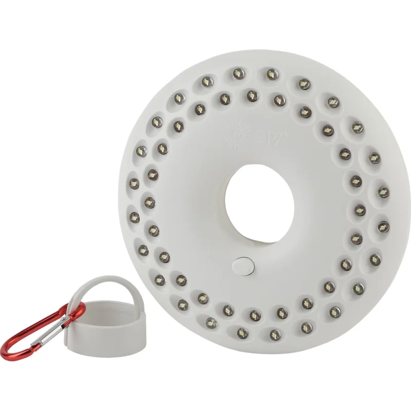 Фонарь ЭРА K48 Кемпинг NEW 48xLED, 3xAA, карабин, блистер Б0032283
