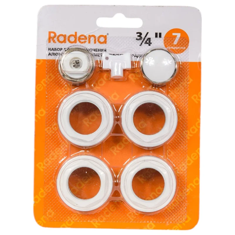 Монтажный комплект для радиатора Radena 3/4, 7 предмето 011090102