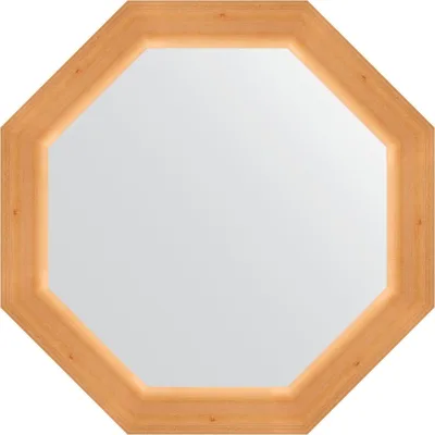 Зеркало в багетной раме EVOFORM сосна 62 мм, 56x56 см BY 3985