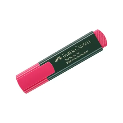 Набор текстовыделителей Faber-Castell, 10 шт, 48 красный, 1-5 мм 154821