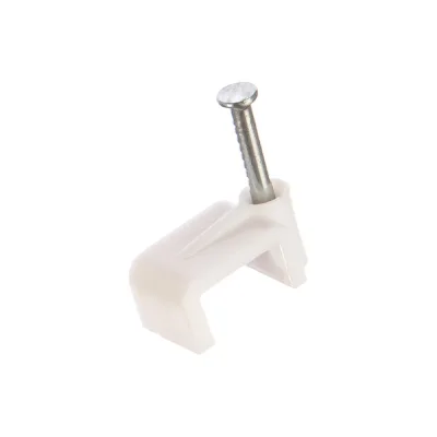 Крепежная скоба Navigator прямая d10 с гвоздем NCS-10-50, 50 шт. 71085