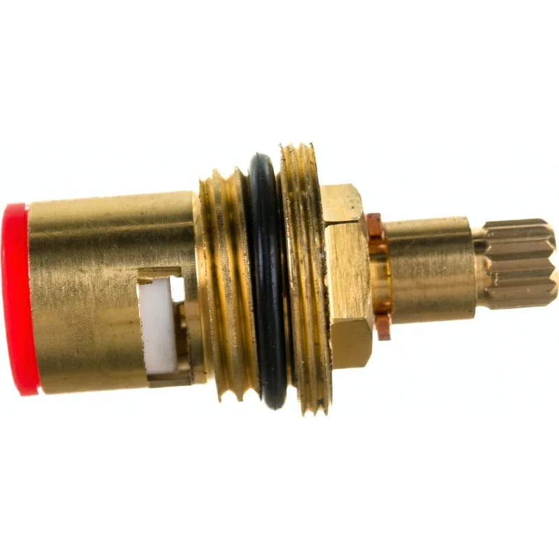 Керамическая кран-букса Профсан ПСМ 1/2", 15 шлицов 2 резьбы PSM-1291-15