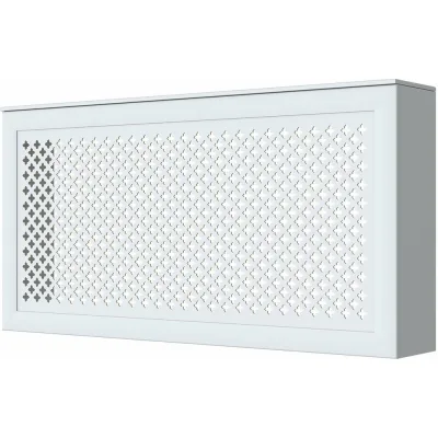 Экран для радиаторов (короб) Cosca Decor Модерн ГОТИКА белый, 600x1200x200 мм СПБ002352
