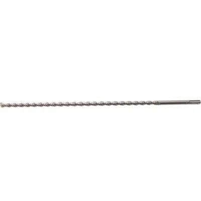 Бур по бетону, двойная спираль, Cobalt W-tip (12x460 мм; SDS PLUS) Denzel 705027