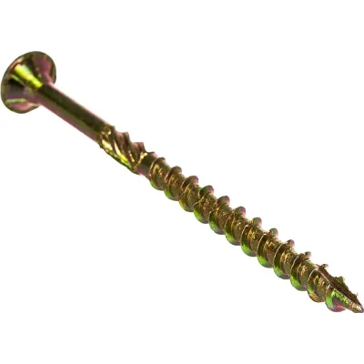 Саморез по дереву HIMTEX проф. желт. потай Torx 25 5x70 200 шт. 05070Fh