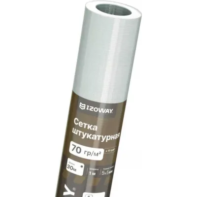 Штукатурная сетка Izoway 5х5 мм, 30 м 17764