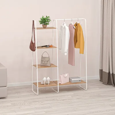 Гардеробная система ЗМИ с полками Скандинавия 1 Scandinavia 1 Clothing rack with shelves белый ГСС1 Б