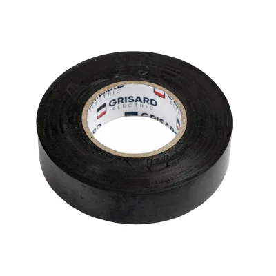 Универсальная изолента Grisard Electric 0,18x19 мм, черная, 20 м, 10 шт. GRE-013-0001