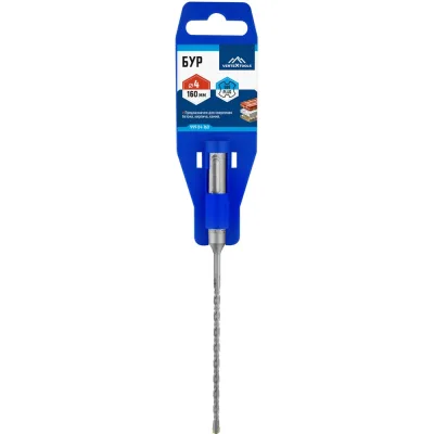 Бур 4x160 мм, SDS-plus vertextools 999-04-160