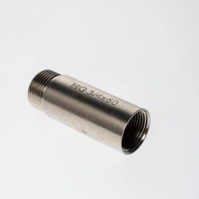 Гайка удлинительная HG S17 НР/ВР 3/4" x 60 мм, никель 1898923