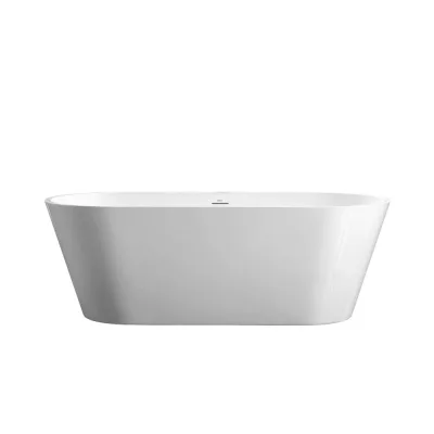 Ванна акриловая Abber 170х74 см отдельностоящая с ножками (AB9268-1.7)