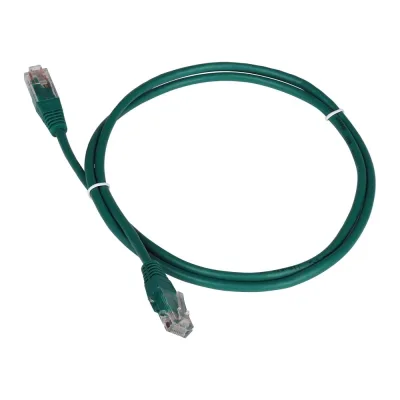 Патч-корд TWT RJ45-RJ45, 4 пары, UTP, категория 5е, 2 м, зеленый, 45-45-2.0-GN