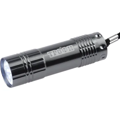 Фонарь ТРОФИ TM9 9xLED, алюм, 3хААА Б0002225