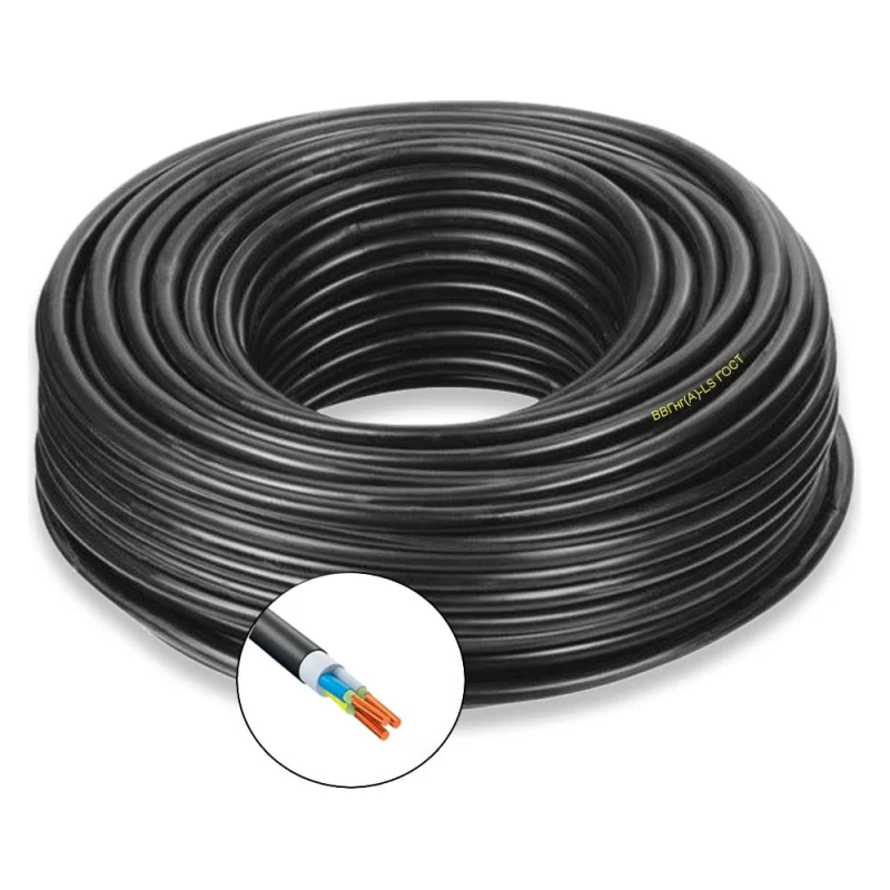 Силовой кабель ввгнг(a)-ls ПРОВОДНИК 3x1.5 мм2, 2м OZ10227L2
