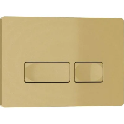 Клавиша смыва Iberica Blanca ESTI-R 246x165 мм, золото матовое, пластик IB.B021.005.000