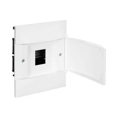 Пластиковый щиток Legrand Practibox S встраиваемый 1x4 Белая дверь 134544