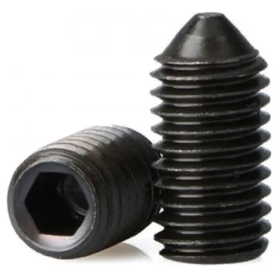 Винт установочный ЦКИ DIN914 М3х3 45H, оксидированный, HEX 1.5 30 шт. 25796