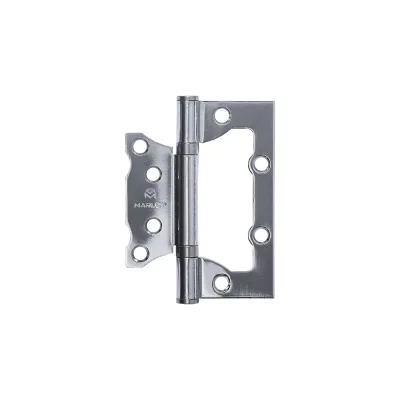 Петля дверная без врезки Marlok 100x75x2,0 CP, хром, 2 шт 013519
