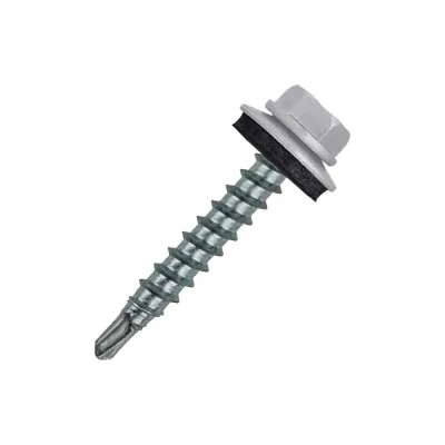 Саморез кровельный ООО ПКФ Сварком 5,5x19 RAL 7004 (светло-серый) (уп/70шт.) k00011319