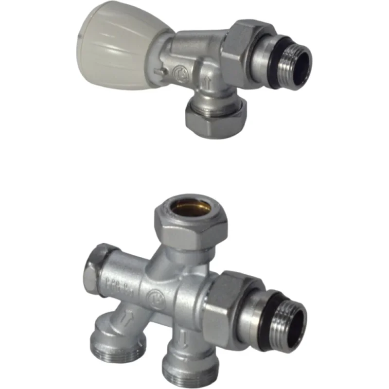 Группа микрометрическая термостатическая для двухтрубных установок Giacomini 1/2x16 ст.арт. R438x052 R438X062 022-0595
