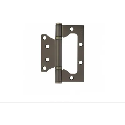 Петля накладная VETTORE FLUSH 125×75×2.5mm GR Графит, 2шт 20638