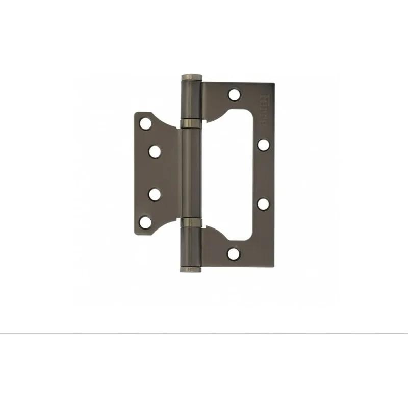 Петля накладная VETTORE FLUSH 125×75×2.5mm GR Графит, 2шт 20638