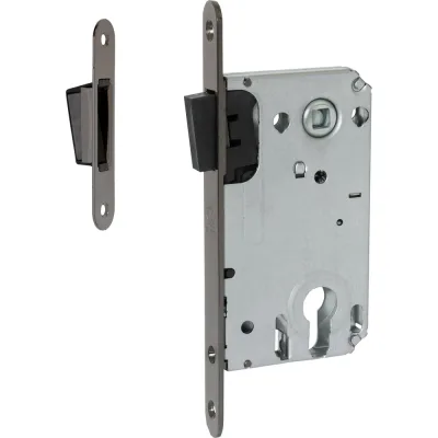 Межкомнатный механизм под цилиндр VETTORE 530 C-S MAGNET BN, чёрный никель 20403