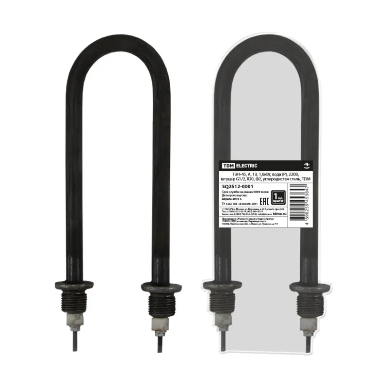 Π’ΠΠ TDM ELECTRIC 45, Π, 13, 1.6 ΠΊΠΡ, Π²ΠΎΠ΄Π° (Π ), 220Π, ΡΡΡΡΠ΅Ρ G1/2, R30, Π€2, ΡΠ³Π»Π΅ΡΠΎΠ΄ΠΈΡΡΠ°Ρ ΡΡΠ°Π»Ρ SQ2512-0001