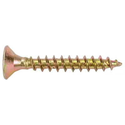 Универсальный шуруп STARFIX 6,0x40 мм, желтый цинк, 250 шт. SMC2-45420-250