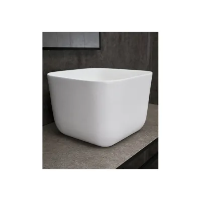 Раковина Gid N9301wg накладная белая 36x36x25.5 51234