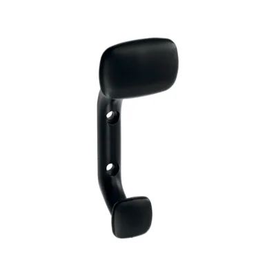 Мебельный крючок GTV TOLEDO C черный матовый WZ-TOLED-C0-20M