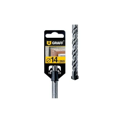 Бур по бетону (14х200х260 мм; SDS-plus) GRAFF GSPD14260