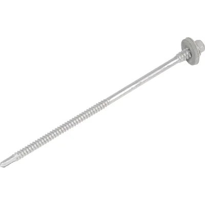 Винт для сэндвич-панелей Fasty sd6 sp 5.5x150 мм, Magnisilver 1000hrs, 100 шт. P153150AM