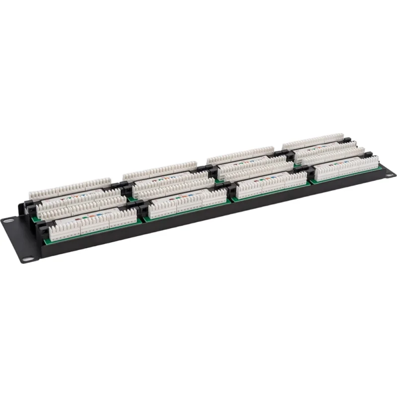 Коммутационная панель 19", 2U, 48 портов, UTP, RJ-45, CAT 5e REXANT 04-0022