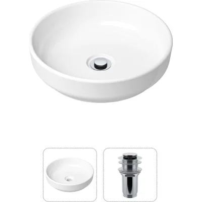 Накладная раковина для ванной Lavinia Boho Bathroom Sink Slim в комплекте 2 в 1 21520818