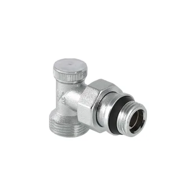 Настроечный Клапан Valtec угловой 1/2" евроконус с дополнительным уплотнением VT.019.NER.04