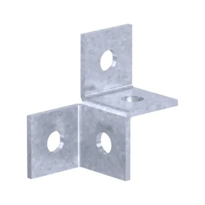 Пластина угловая двухсторонняя двухлепестковая PRO-montag.ru PU2_2 (4,0) PM21227