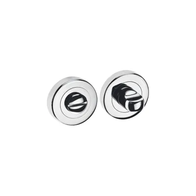 Поворотная кнопка DOORLOCK DL M08/Y OC полированный хром A=35-42 мм, шток 5/8 мм 73545