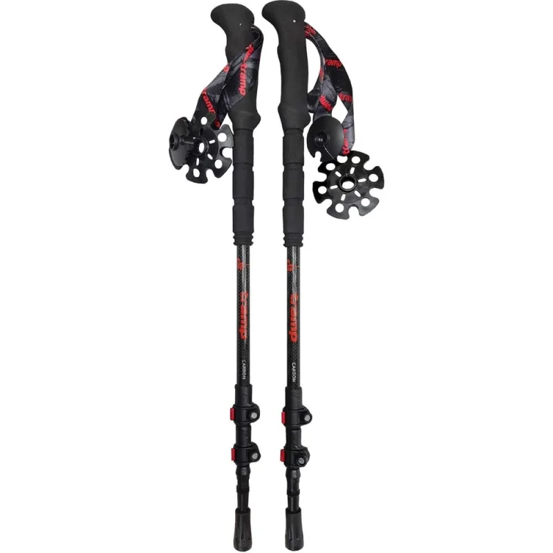 Палки треккинговые Tramp Carbon черный TRR-015