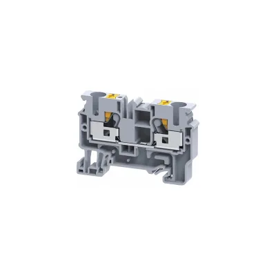 Клемма проходная push-in КЭАЗ OptiClip CP-10-I-57A-(0,5-10)-серый -100шт 331842