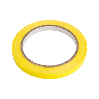 Упаковочная лента PVC Folsen 9мм x 66м жёлтая 54мк 0777091
