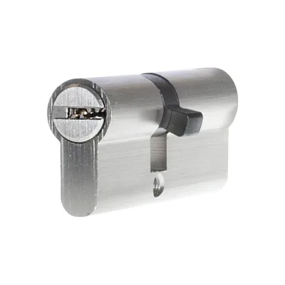 Цилиндр DOORLOCK V 2300AB N серия Variant, никелированный, 50x50 мм, 5 перф.ключей 79067