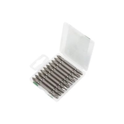 Набор биты Rockforce 10 предметов, 1/4 PH2xPH2; L-65мм, в пластиковом футляре RF-2101(19092)